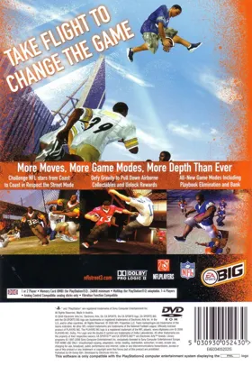 NFL Street 3 box cover back